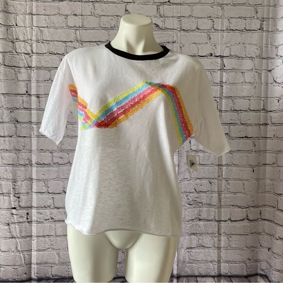 Disney Epcot t-shirt embroidered logo white - Picture 1 of 11